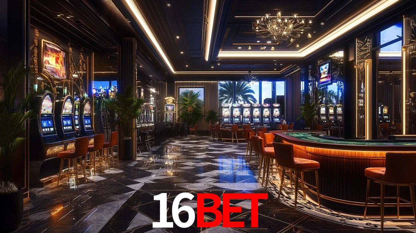 16bet Logo - Bônus com Rollover Justo
